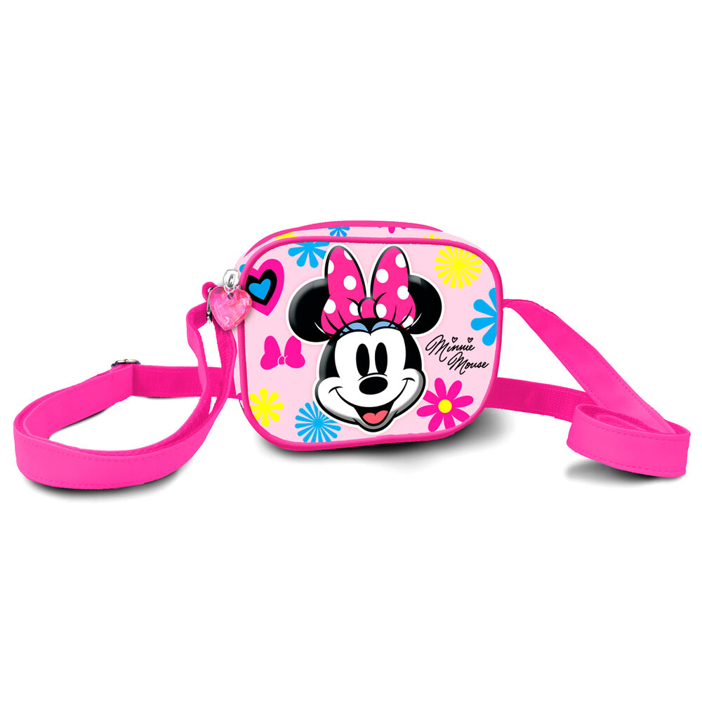 Bolso bandolera 3D Floral Minnie Disney de KARACTERMANIA - Frikibase.com