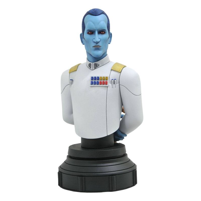 Busto Grand Admiral Thrawn Star Wars Rebels Animated 15cm