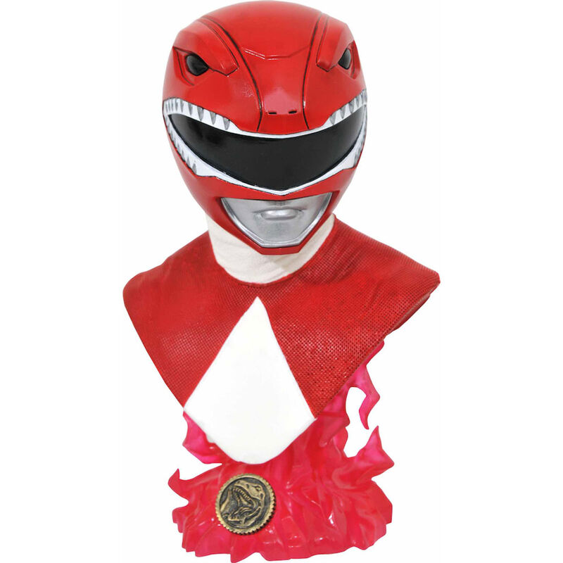 Busto Red Ranger Mighity Morphin Power Rangers 25cm