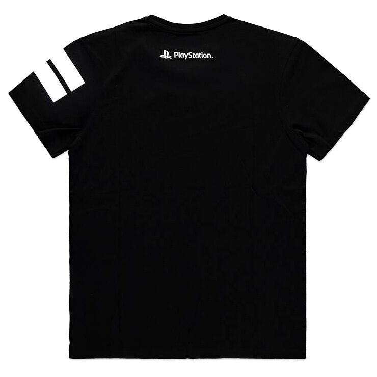 Camiseta Black and White Logo PlayStation de DIFUZED - Frikibase.com