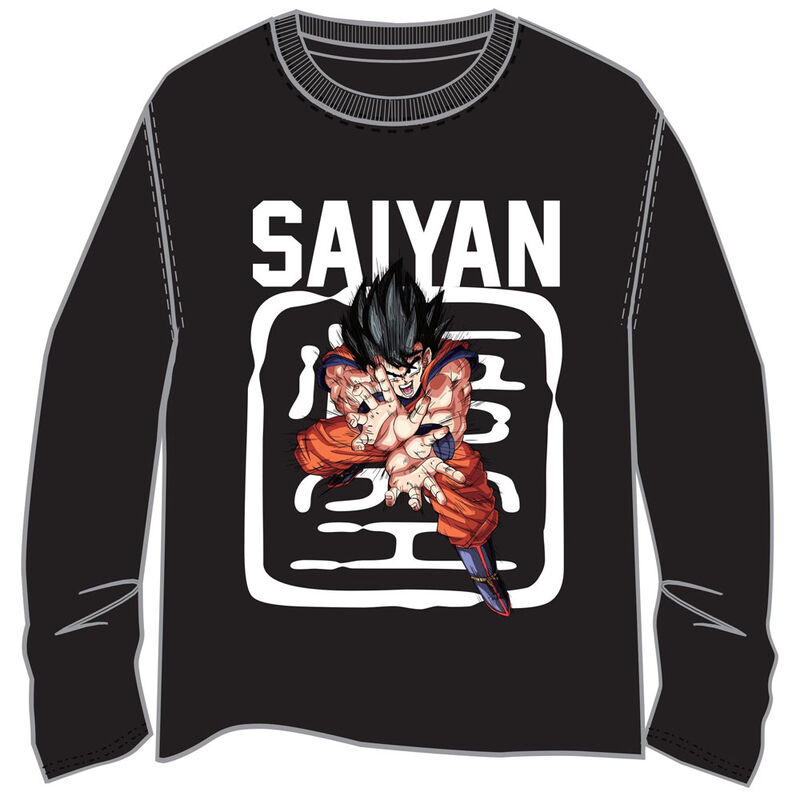 Camiseta Saiyan Dragon Ball Z infantil