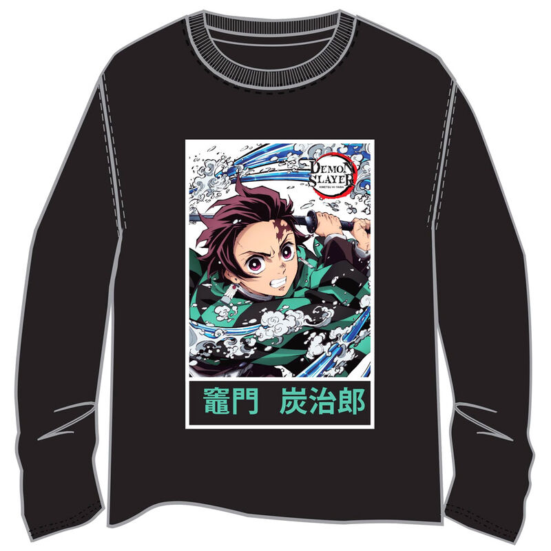 Camiseta Tanjiro Kamado Demon Slayer Kimetsu No Yaiba infantil