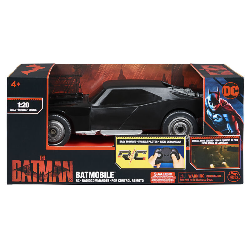 Coche Radio Control Batmobile RC Batman DC Comics de SPIN MASTER - Frikibase.com