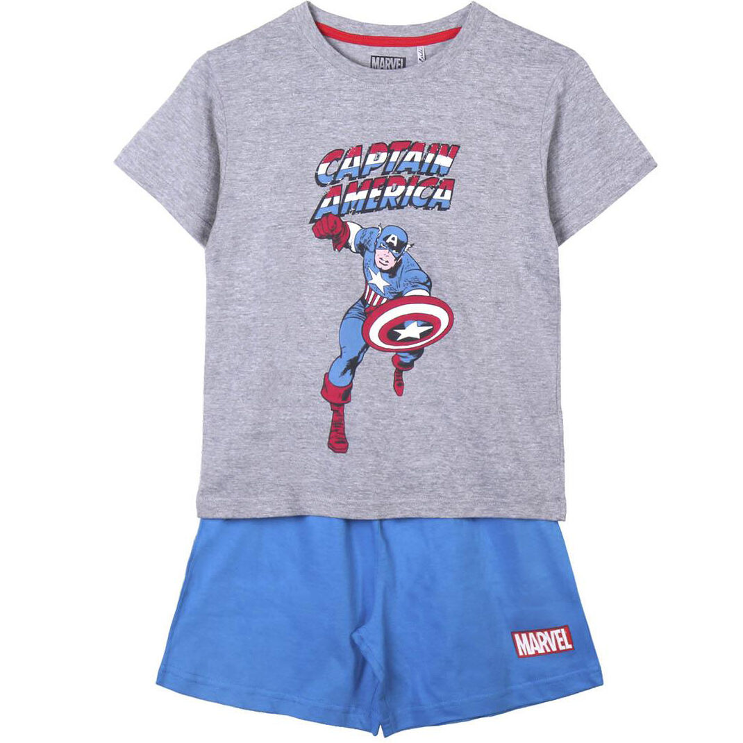Conjunto pijama Capitan America Marvel de CERDÁ - Frikibase.com