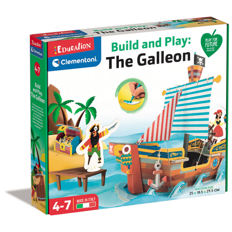 Construye y juega el galleon de CLEMENTONI - Frikibase.com