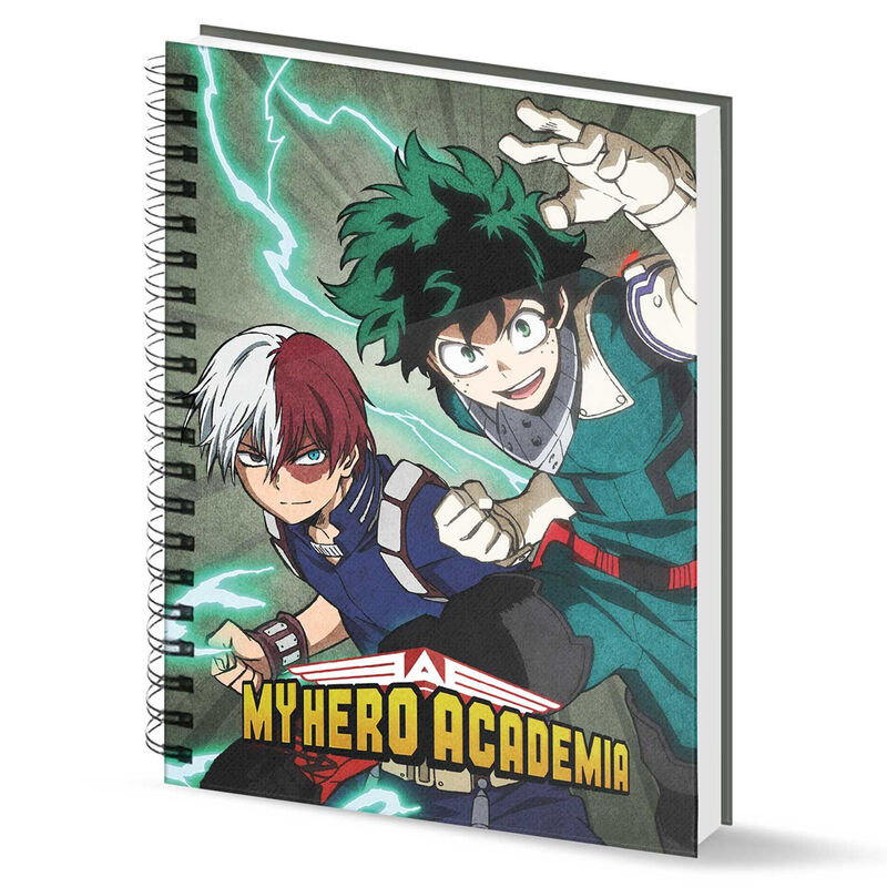 Cuaderno A4 Battle My Hero Academia de KARACTERMANIA - Frikibase.com