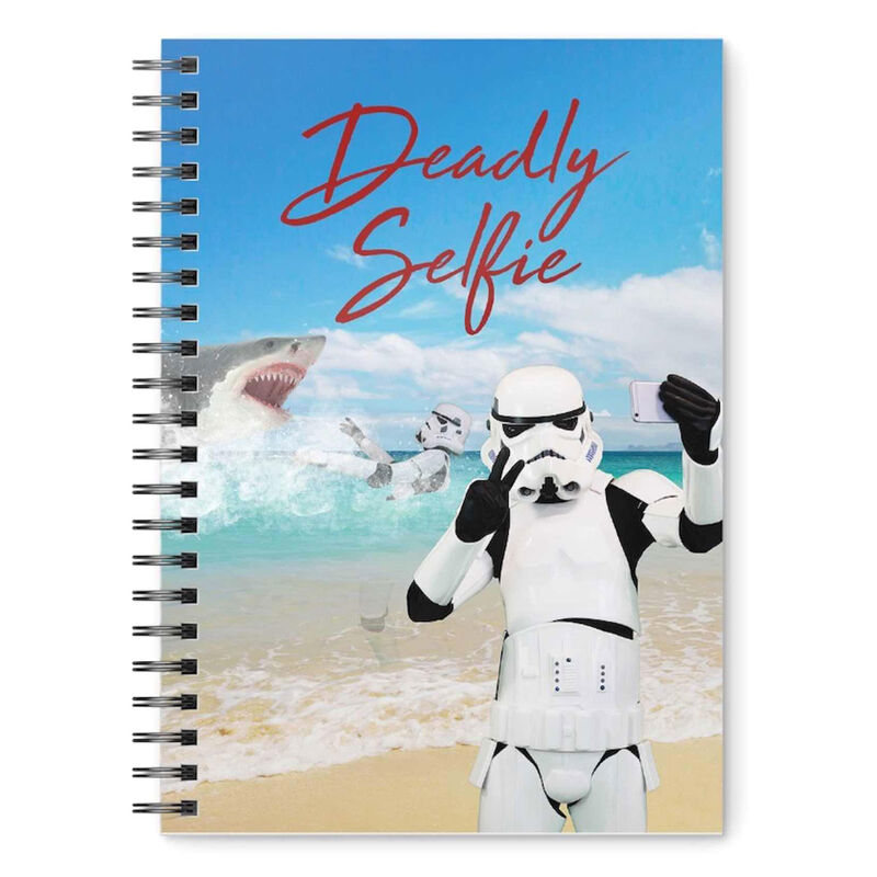 Cuaderno A5 Deadly Selfie Original Stormtrooper de SD TOYS - Frikibase.com