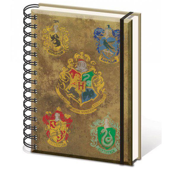 Cuaderno A5 Hogwarts Harry Potter de PYRAMID - Frikibase.com