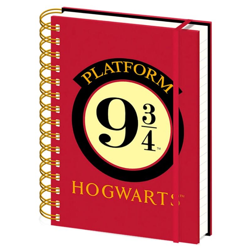 Cuaderno A5 Platform 9 3/4 Harry Potter de PYRAMID - Frikibase.com