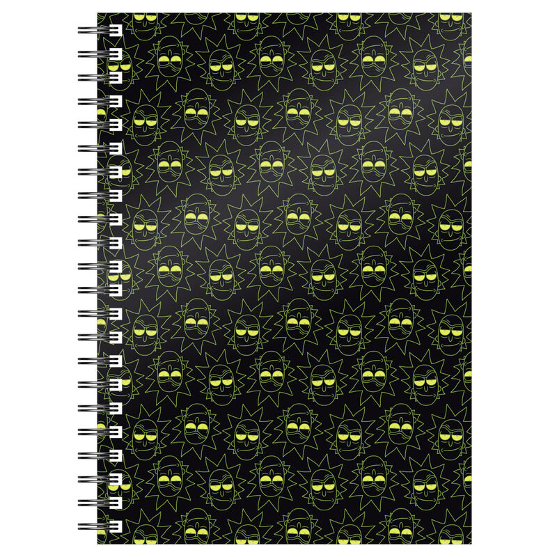 Cuaderno A5 Rick Pattern Rick and Morty de SD TOYS - Frikibase.com