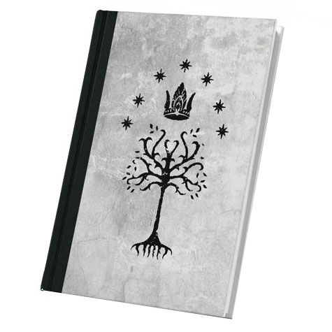 Cuaderno A5 premium Arbol blanco de Gondor El Señor de los Anillos de SD TOYS - Frikibase.com