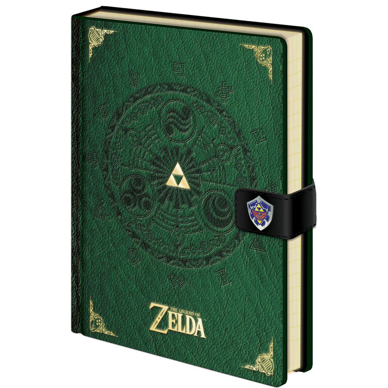 Cuaderno A5 premium Triforce The Legend of Zelda de PYRAMID - Frikibase.com