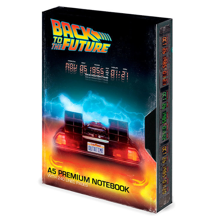 Cuaderno A5 premium VHS Regreso al Futuro de PYRAMID - Frikibase.com