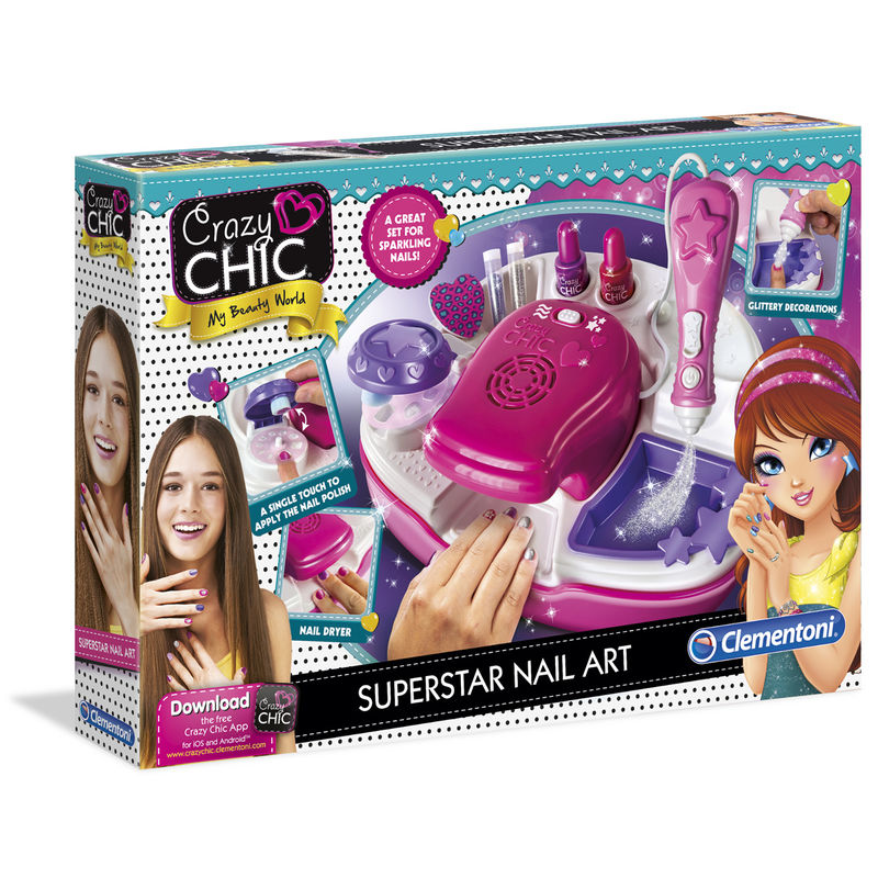 Diseña tus Uñas de Luxe Crazy Chic de CLEMENTONI - Frikibase.com