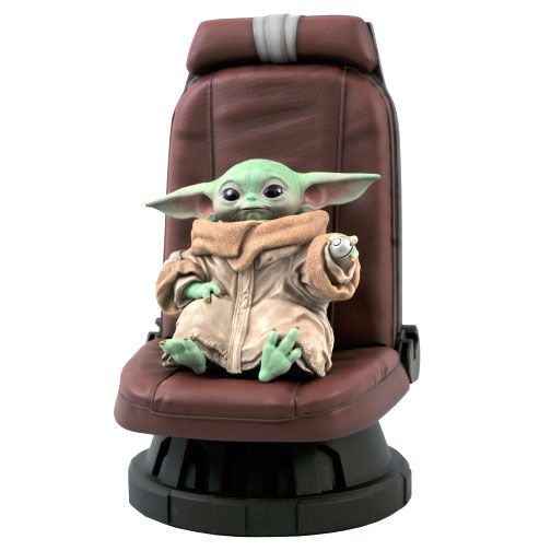 Estatua Yoda The Child in Chair The Mandalorian Star Wars 30cm de DIAMOND SELECT - Frikibase.com