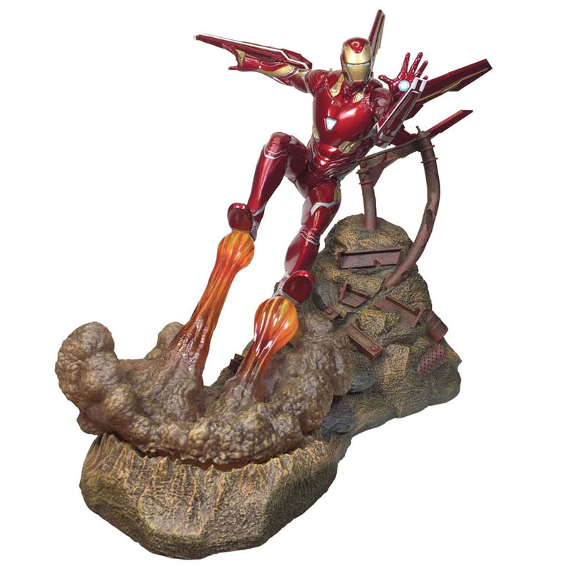 Estatua resina Iron Man MK50 Vengadores Infinity War Marvel 30cm de DIAMOND SELECT - Frikibase.com