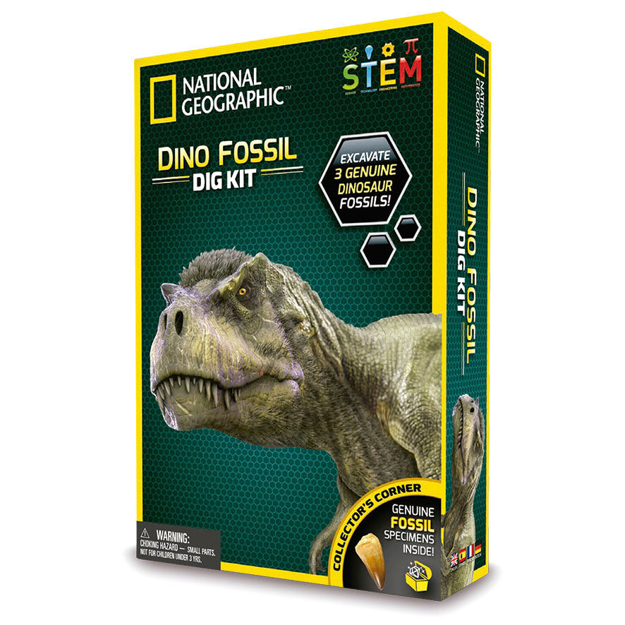 Excava y Descubre Diente de Dinosaurio National Geographic de NATIONAL GEOGRAPHIC - Frikibase.com