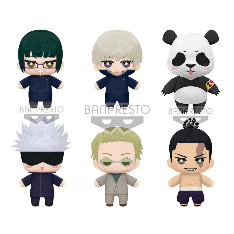 Expositor 9 peluches Tomonui Series 2 Jujutsu Kaisen 15cm surtido de BANPRESTO - Frikibase.com