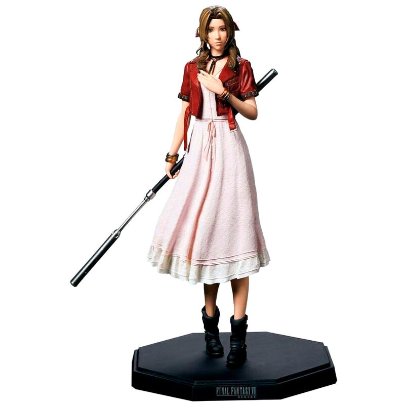 Figura Aerith Gainsborough Final Fantasy VII Remake Statuette 21cm de SQUARE-ENIX - Frikibase.com