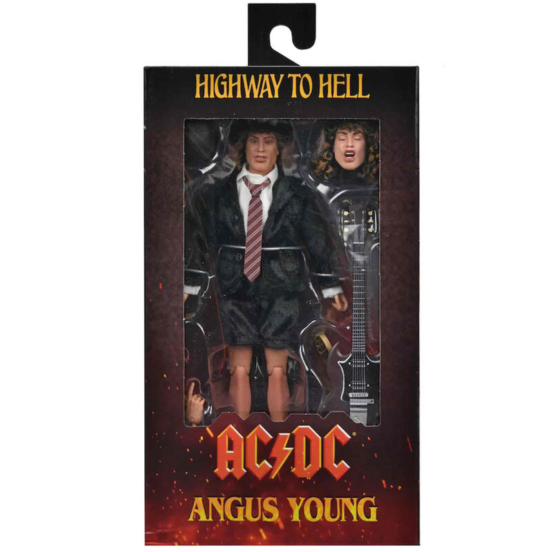 Figura Angus Young Highway to Hell ACDC 20cm de NECA - Frikibase.com