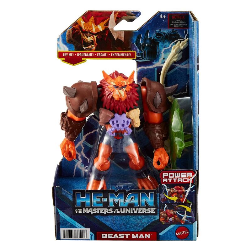 Figura Beast Man He-Man Masters of the Universe 14cm de MATTEL - Frikibase.com