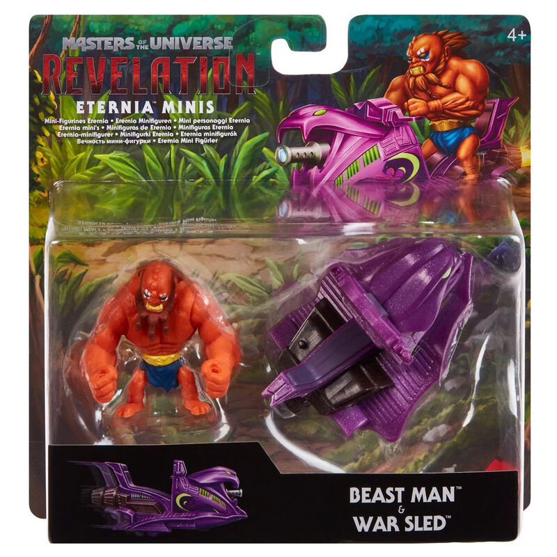 Figura Beast Man War Sled Eternia minis Masters of the Universe de MATTEL - Frikibase.com