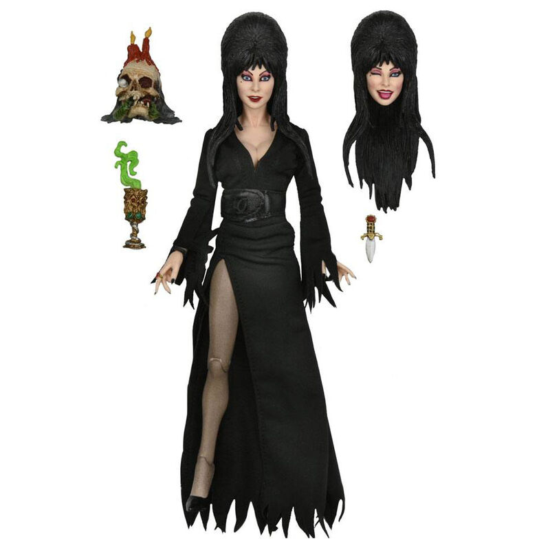 Figura Clothed Elvira Mistress of the Dark 20cm de NECA - Frikibase.com