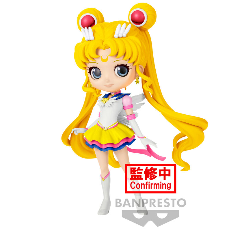 Figura Eternal Sailor Moon ver.B Cosmos the Movie Pretty Guardian Sailor Moon Q posket 14cm de BANPRESTO - Frikibase.com
