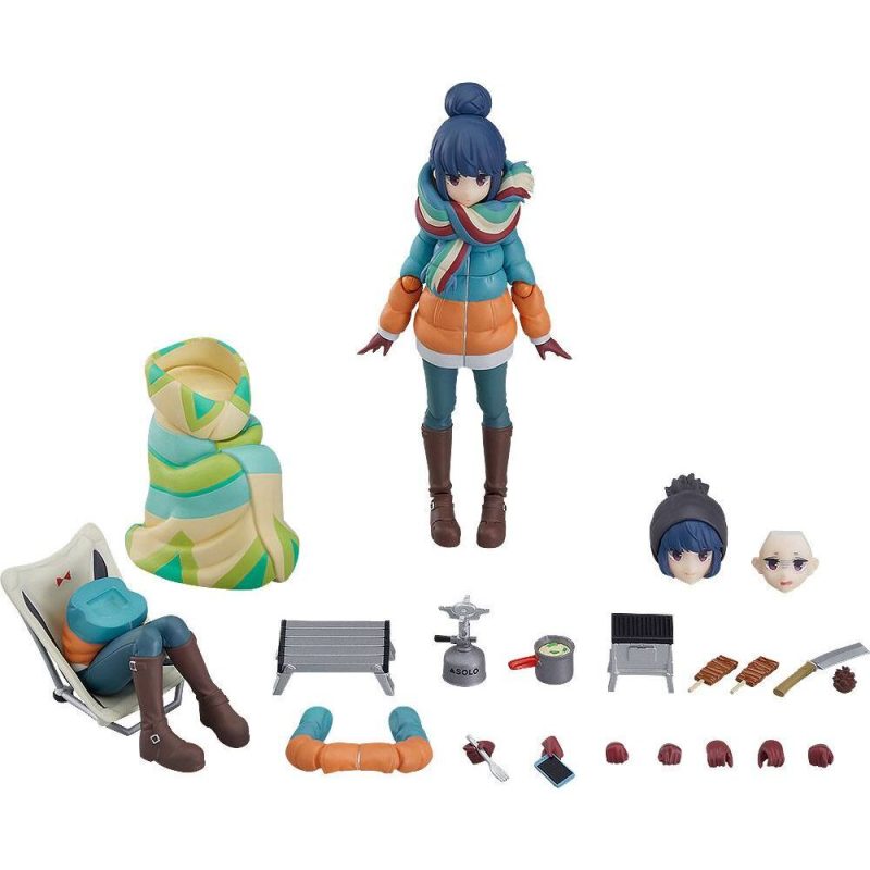 Figma Deluxe Rin Shima Laid Back Camp 13cm