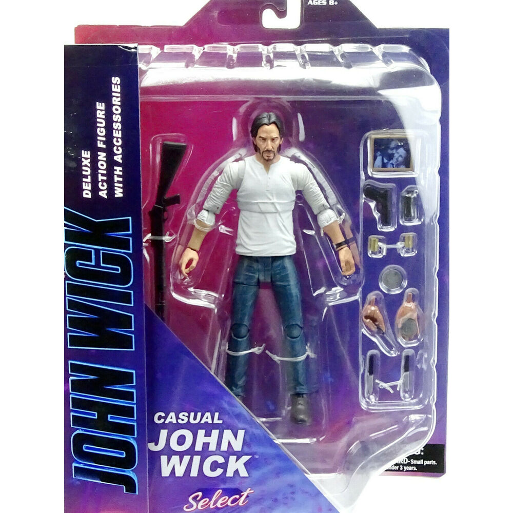 Figura John Wick - Casual John Wick 2 18cm de DIAMOND SELECT - Frikibase.com