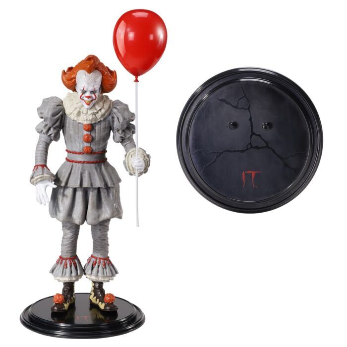 Figura Maleable Bendyfigs Pennywise IT 19 cm de NOBLE COLLECTION - Frikibase.com