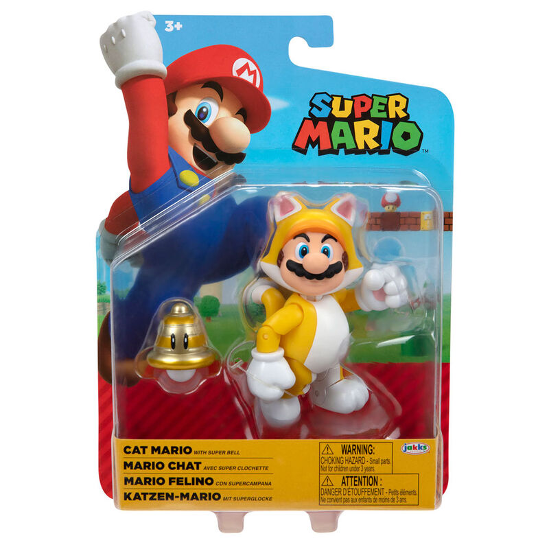 Figura Mario Felino Super Mario Nintendo 10cm de JAKKS PACIFIC - Frikibase.com