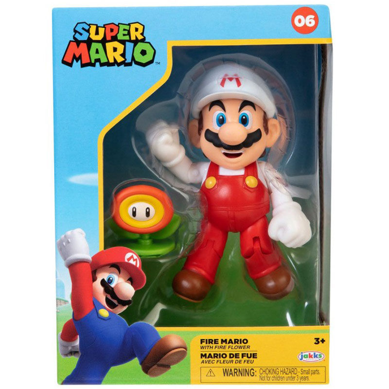 Figura Mario Super Mario Bros 10cm de JAKKS PACIFIC - Frikibase.com