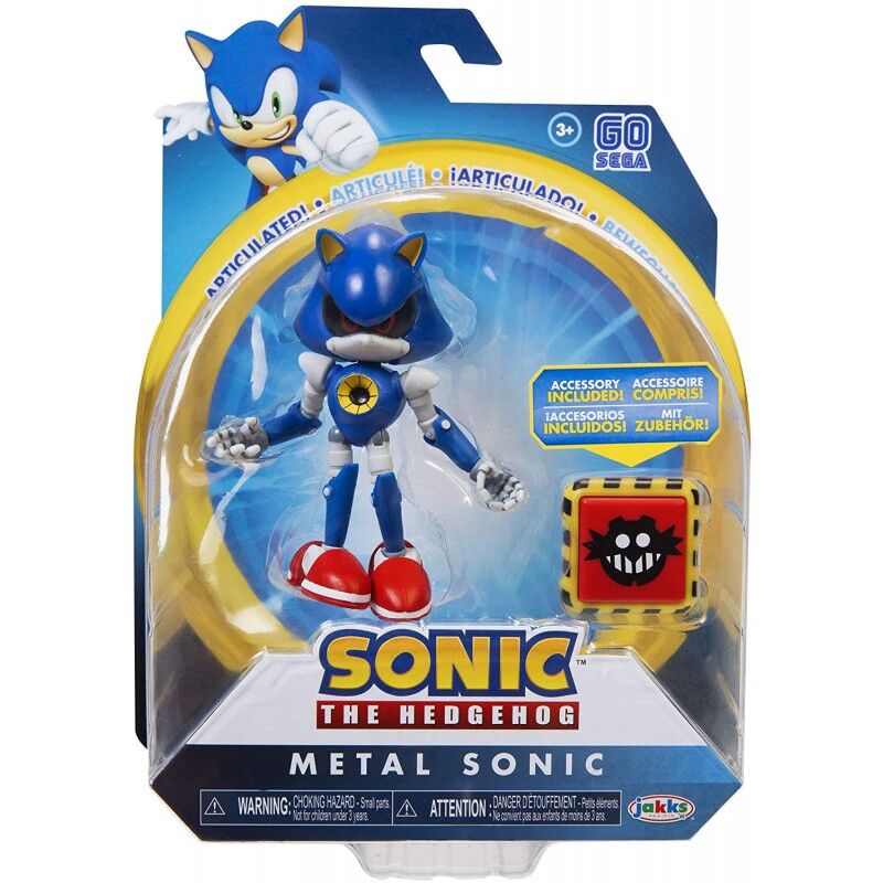 Figura Metal Sonic Sonic The Hedgehog 10cm de JAKKS PACIFIC - Frikibase.com