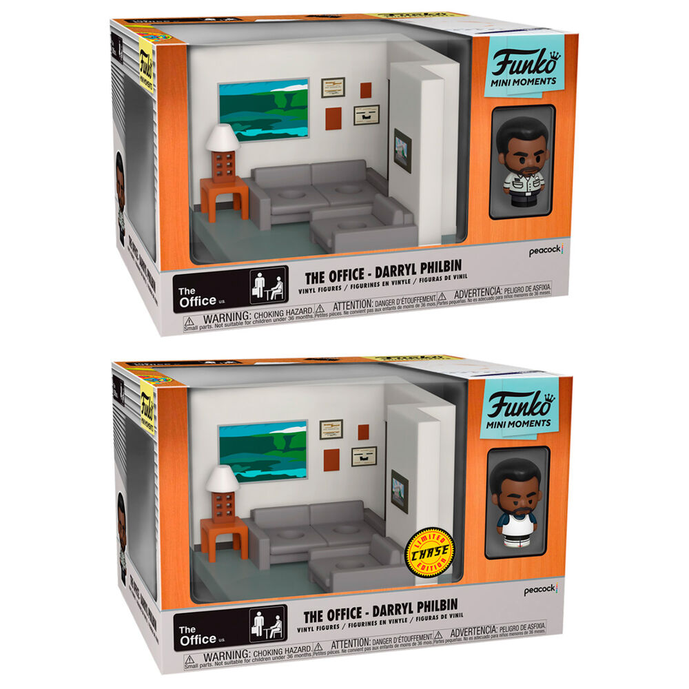 Figura Mini Moments The Office Darryl 5 +1 Chase de FUNKO - Frikibase.com