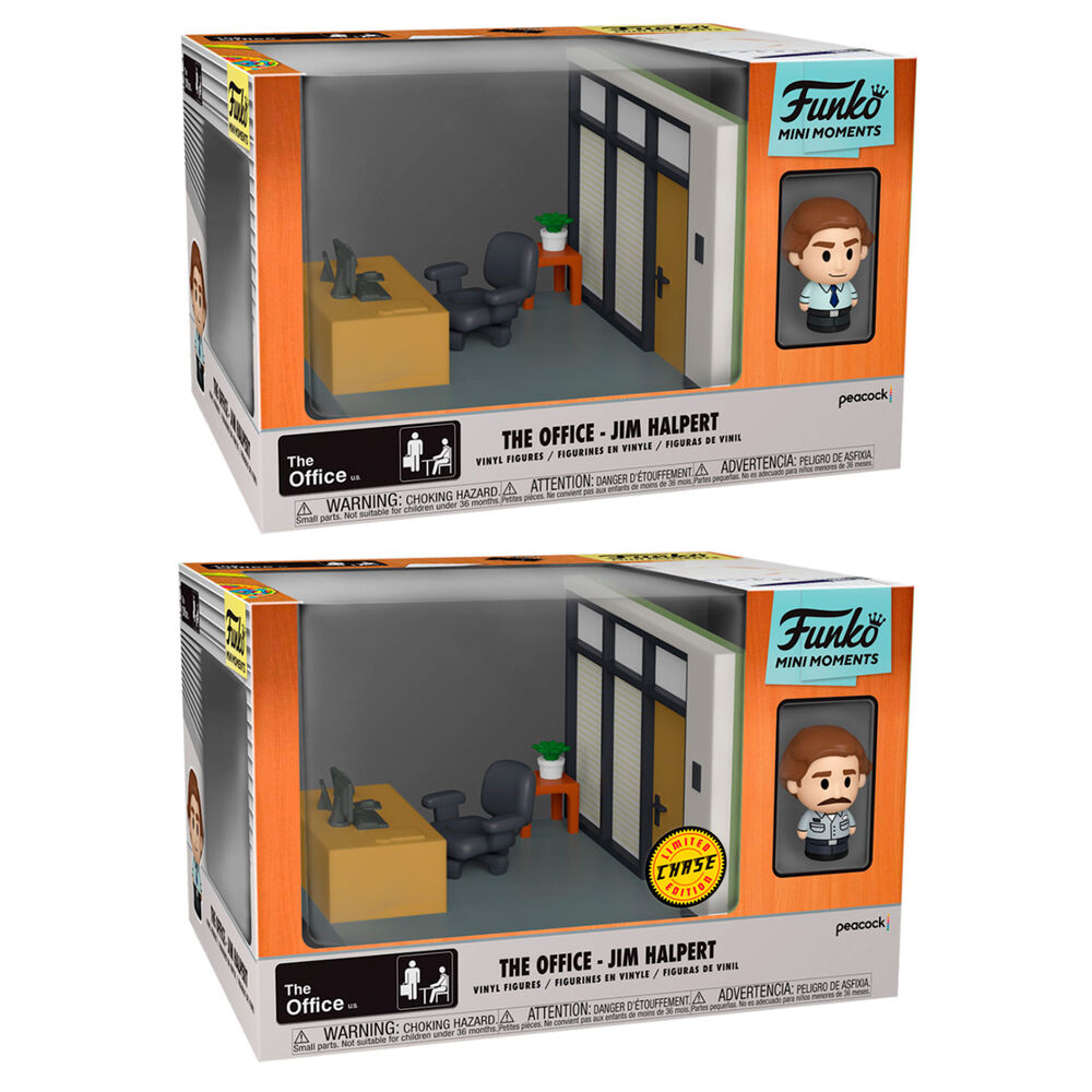 Figura Mini Moments The Office Jim 5 + 1 Chase de FUNKO - Frikibase.com