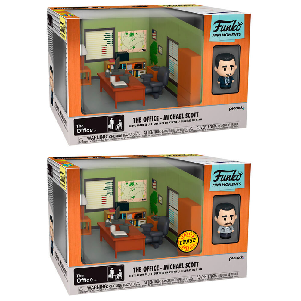 Figura Mini Moments The Office Michael 5 + 1 Chase de FUNKO - Frikibase.com