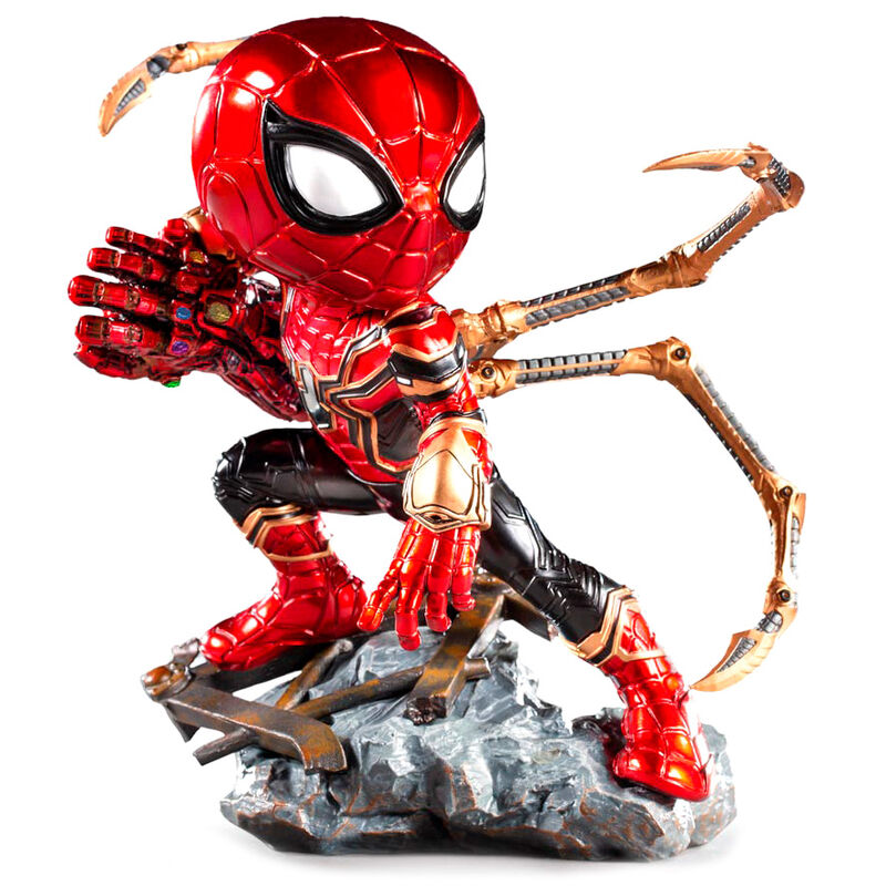 Figura MiniCo Iron Spider Vengadores Avengers Endgame Marvel 14cm de MINI CO. - Frikibase.com