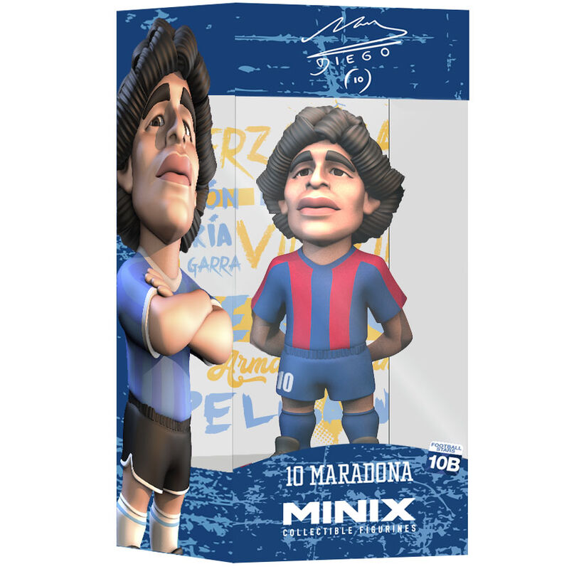 Figura Minix Diego Maradona FC Barcelona 12cm de MINIX - Frikibase.com