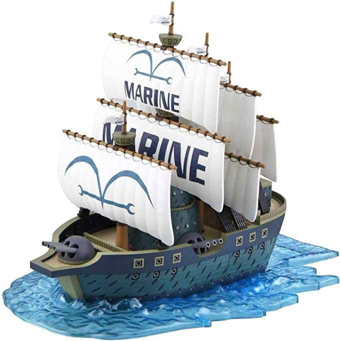 Figura Model Kit Marine Ship One Piece 15cm de BANDAI HOBBY - Frikibase.com