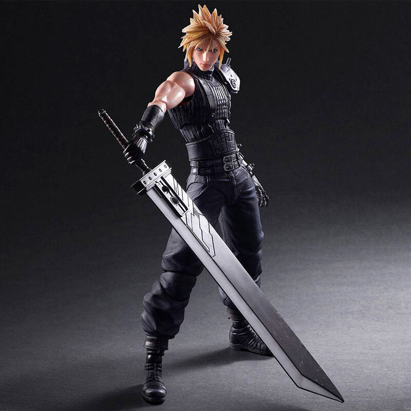 Figura No. 1 Cloud Strife Final Fantasy VII Remake Play Arts Kai 28cm de SQUARE-ENIX - Frikibase.com