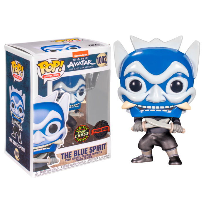 Figura POP Avatar The Last Airbender The Blue Spirit Exclusive Chase de FUNKO - Frikibase.com