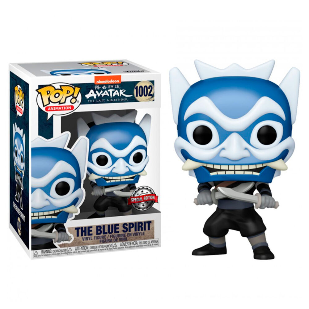 Figura POP Avatar The Last Airbender The Blue Spirit Exclusive de FUNKO - Frikibase.com