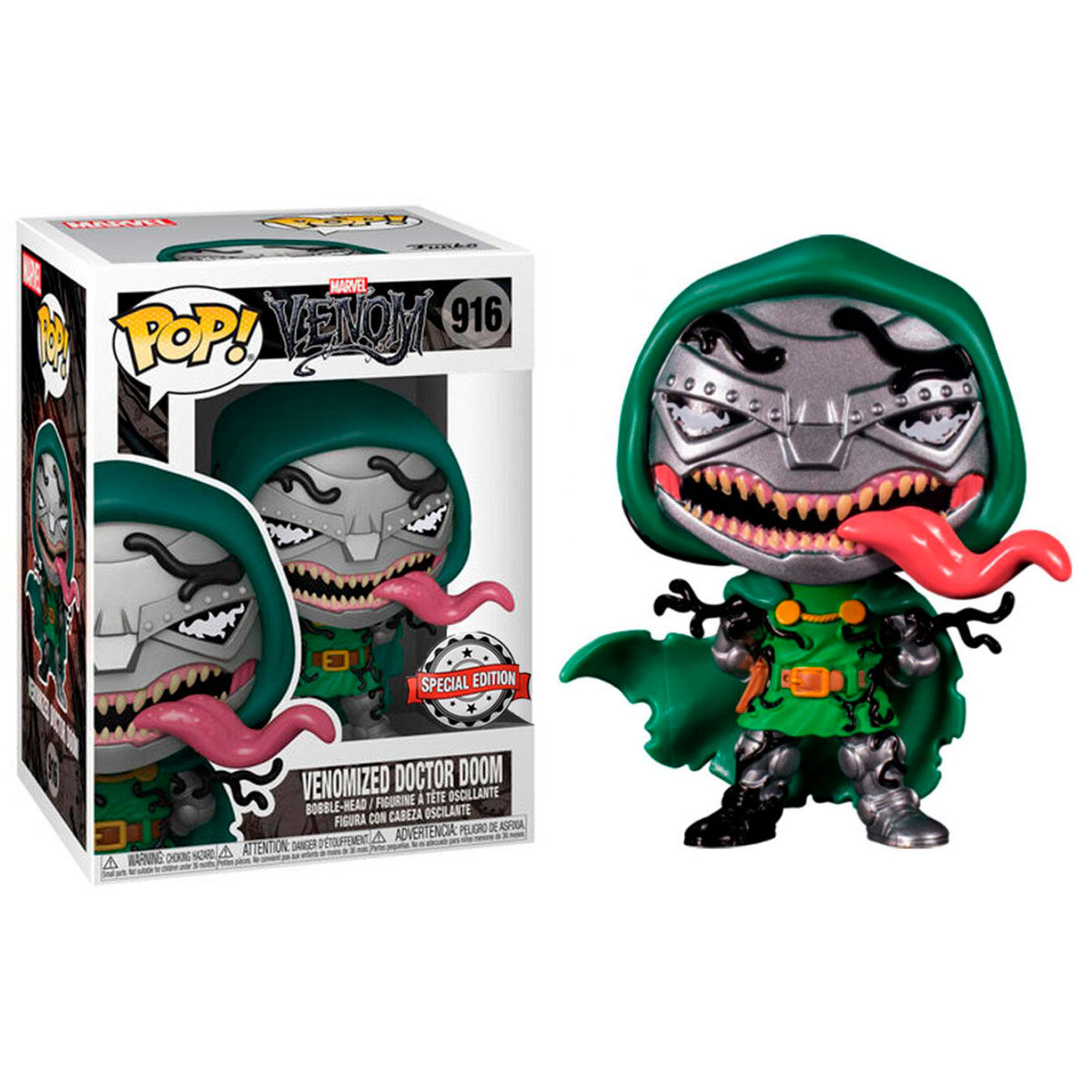 Figura POP Marvel Venom Venomized Doctor Doom Exclusive de FUNKO - Frikibase.com