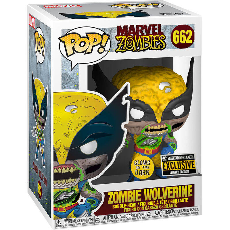 Figura POP Marvel Zombies Zombie Wolverine Exclusive de FUNKO - Frikibase.com