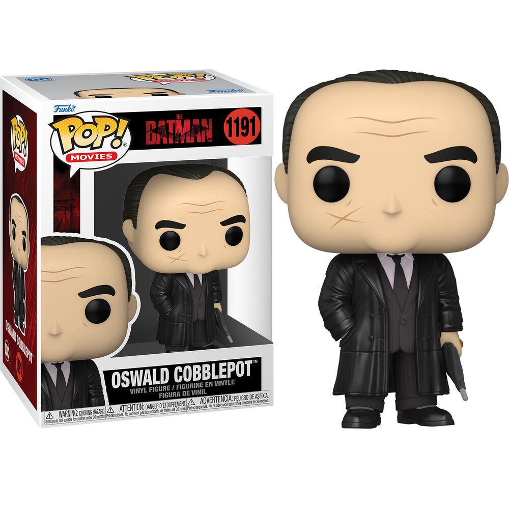 Figura POP Movies DC Comics The Batman Oswald Cobblepot de FUNKO - Frikibase.com