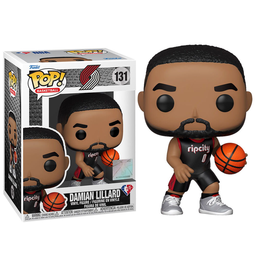 Figura POP NBA Blazers Damian Lillard City Edition 2021 de FUNKO - Frikibase.com