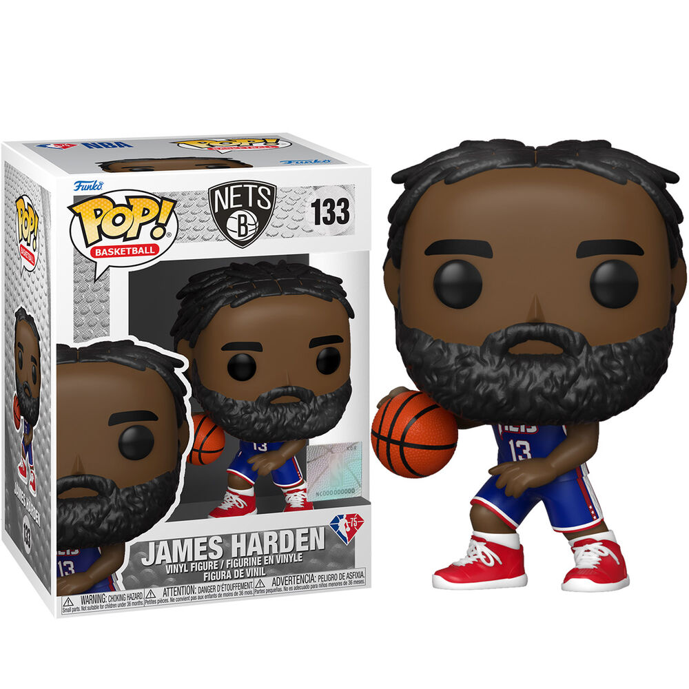 Figura POP NBA James Harden City Edition 2021 de FUNKO - Frikibase.com