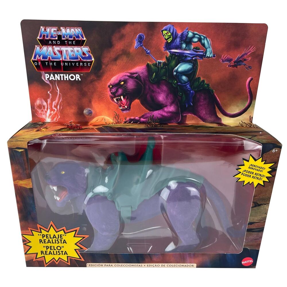 Figura Panthor Masters of the Universe Flocked 23cm de MATTEL - Frikibase.com