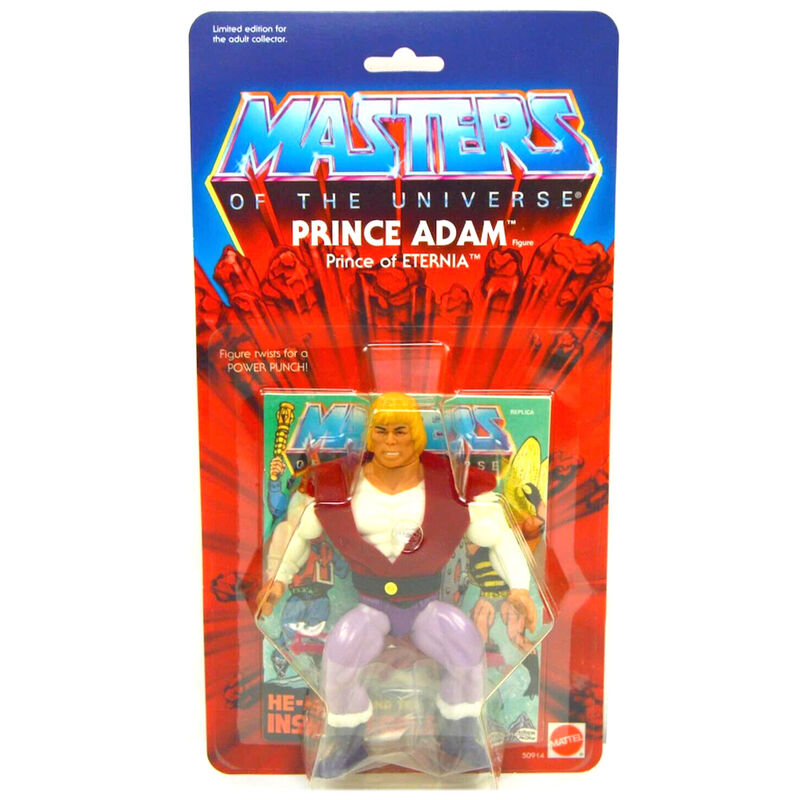 Figura Prince Adam Masters of the Universe 14cm de MATTEL - Frikibase.com